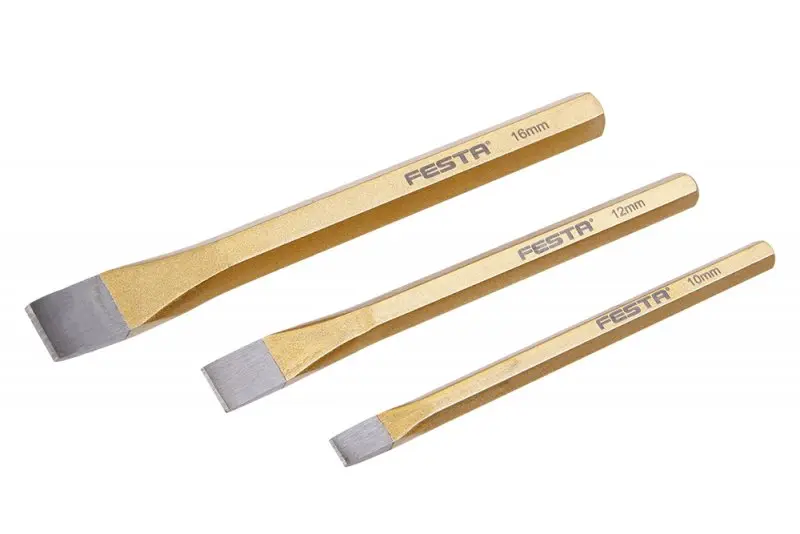 Sada sekáčů CrV 3ks,10x142,12x152,16x172 (L19485)