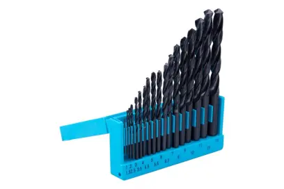Sada HSS vrtáků 1-13x0.5,19 plast, Levior 20310 (L20310)