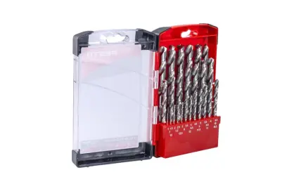 Vybrušované vrtáky W9-kov 1.0-13mm 25ks, Levior 20335 (L20335)