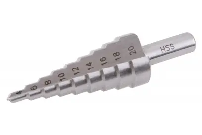 HSS stupňový vrták 4-20mm,9st. (L20487)