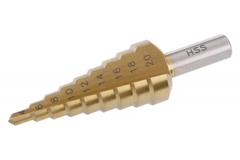 HSS stupňový vrták 4-20mm,9st.TITAN (L20490)