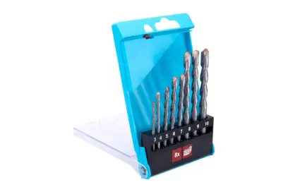 Sada 8ks vrtáků zdivo 3-10mm,PVC, Levior 20820 (L20820)
