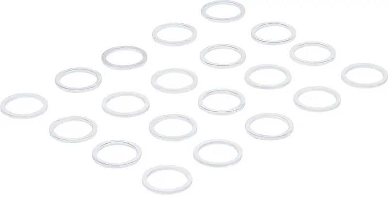 Těsnící kroužky 15 mm BGS100126-UM15 pro olejové výpusti, 10 ks (Sada BGS 126) (BGS100126-UM15)