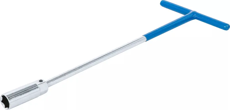 Klíč na zapalovací svíčky 16 x 375 mm BGS100143 s kloubem a T-rukojetí (BGS100143)