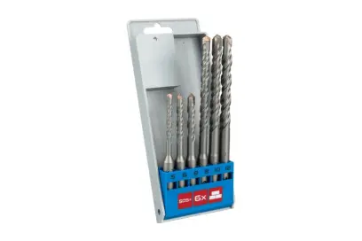 Vrtáky do zdi 5-12mm (SDS-Plus) - 6 ks, Levior 20891 (L20891)