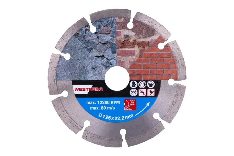 Rozbrušovací kotouč DIAMANT 125x22.2x2.2 segment, Levior 21112 (L21112)