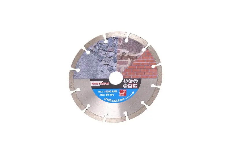 Rozbrušovací kotouč DIAMANT 150x22.2x2.5 segment, Levior 21115 (L21115)