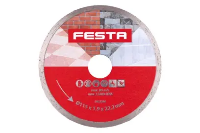 Rozbrušovací kotouč plný 115, FESTA 21211 (L21211)