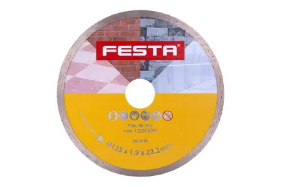 Rozbrušovací kotouč plný 125, FESTA 21212 (L21212)