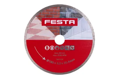 Rozbrušovací kotouč plný 180 25.4mm, FESTA 21219 (L21219)