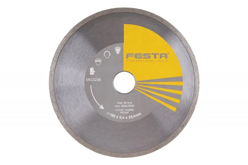 Diam.kotouč FESTA plný 180 25.4mm (L21219)