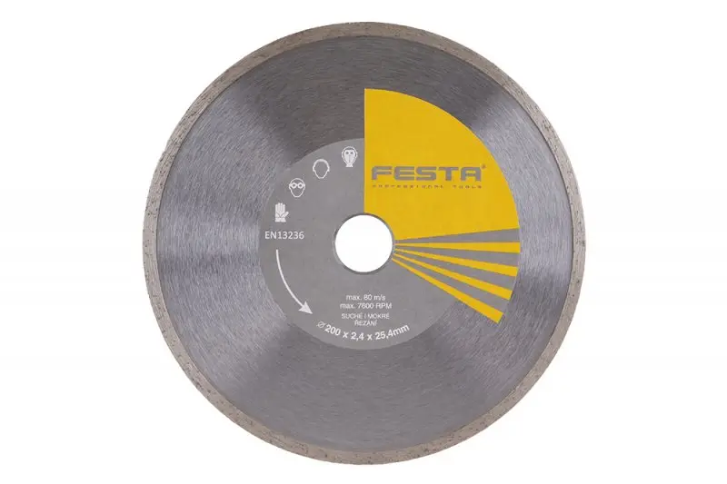Diam.kotouč FESTA plný 200 25.4mm (L21220)
