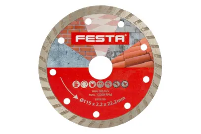 Rozbrušovací kotouč 115 TURBO, FESTA 21411 (L21411)