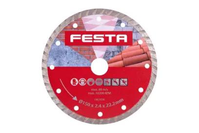 Rozbrušovací kotouč 150 TURBO, FESTA 21415 (L21415)