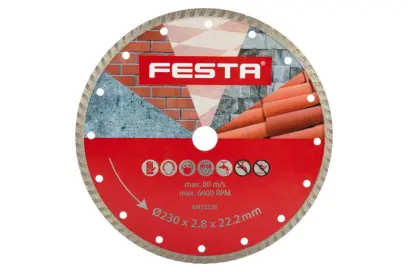 Rozbrušovací kotouč 230 TURBO, FESTA 21423 (L21423)