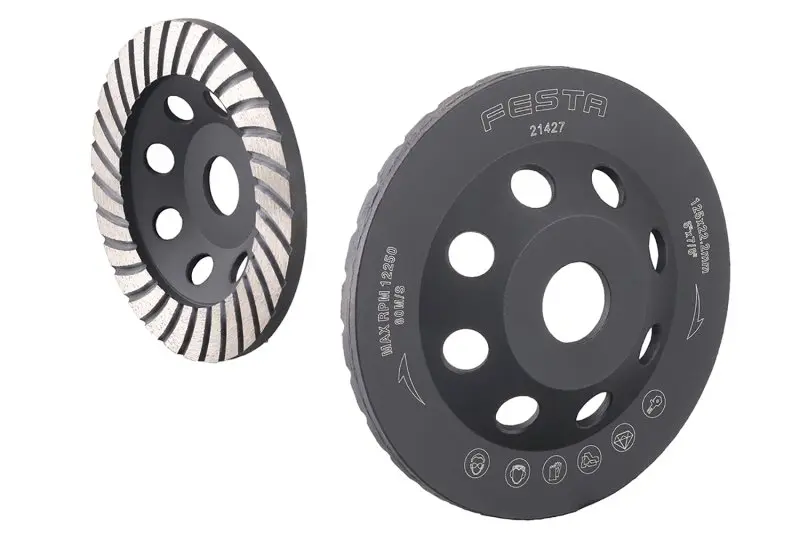 Rozbrušovací kotouč TURBO 125x22.2mm, FESTA 21427 (L21427)