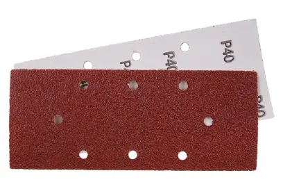 Brus.papír 93x230mm, P40, 8otvorů B/D 5ks, Levior 21740 (L21740)