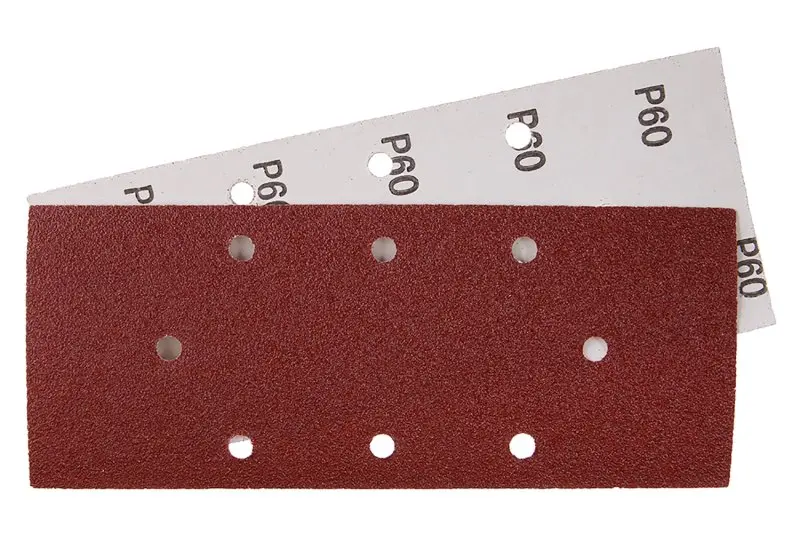 Brus.papír 93x230mm, P60, 8otvorů B/D 5ks, Levior 21741 (L21741)