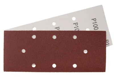 Brus.papír 93x230mm, P100, 8otvorů B/D 5ks, Levior 21743 (L21743)
