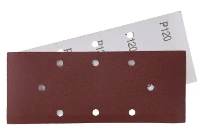 Brus.papír 93x230mm, P120, 8otvorů B/D 5ks, Levior 21744 (L21744)