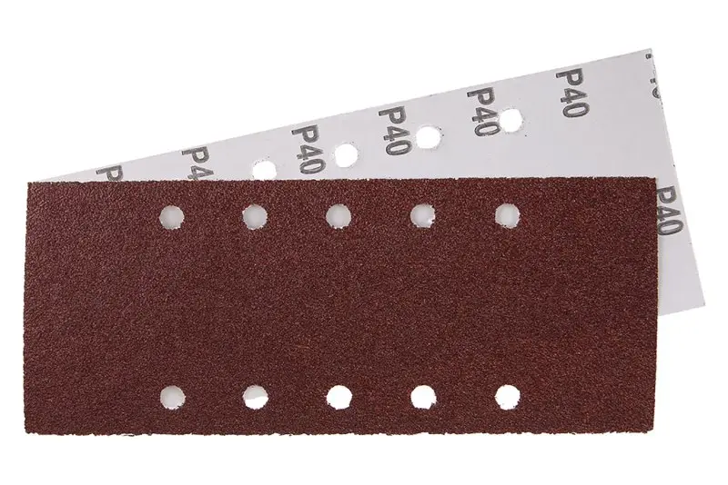 Brus.papír 115x280mm, P40, 10otvorů 5ks, Levior 21750 (L21750)