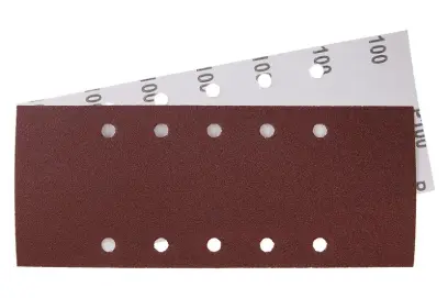 Brus.papír 115x280mm, P100, 10otvorů 5ks, Levior 21753 (L21753)