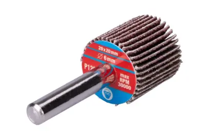 Brusný lamelový kotouč 20x20x6mm, P120 na stop, Levior 21854 (L21854)