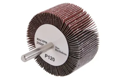 Brusný lamelový kotouč 60x30x6mm, P120 na stop, Levior 21864 (L21864)