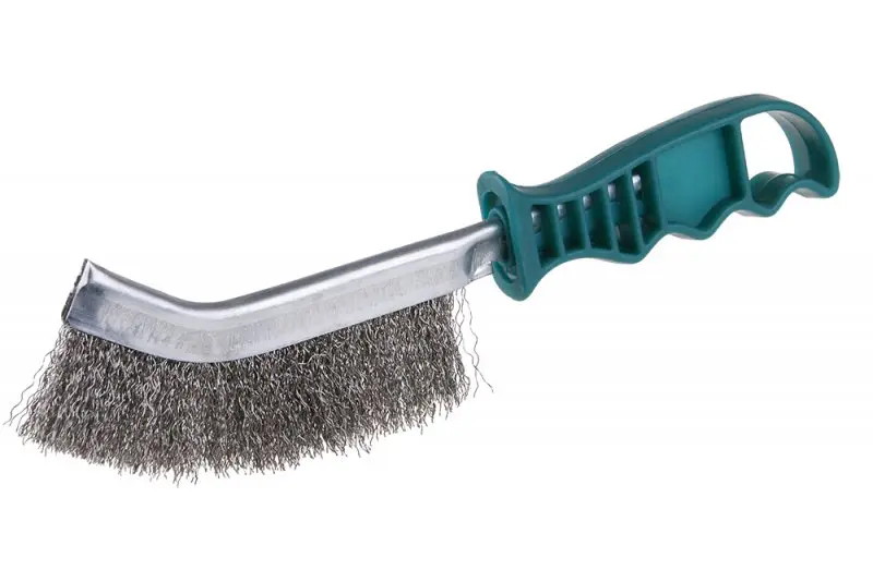 Nerez kartáč vlnitý,plast,270 (L22036)