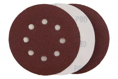 Brusný papír výsek SZ 125/3ks/P80,8 otv. (L22098)