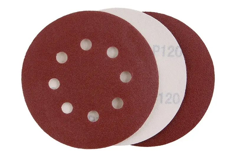 Brusný papír výsek SZ 125/3ks/P120,8 ot., Levior 22099 (L22099)