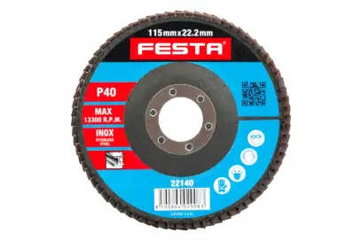 Lamelový kotouč 115mm P 40, FESTA 22140 (L22140)