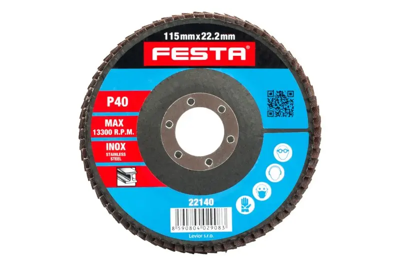 Lamelový kotouč 115mm P 40, FESTA 22140 (L22140)