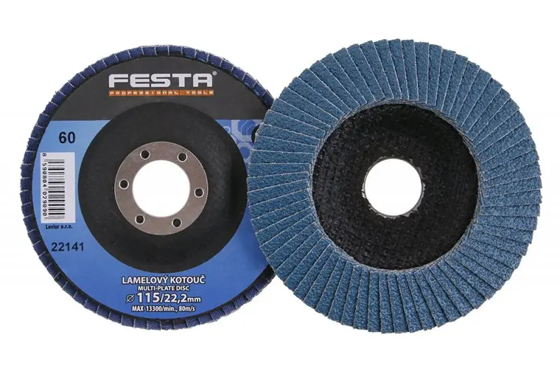 Lamelový kotouč 115mm hr.60 FESTA (L22141)