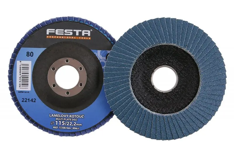 Lamelový kotouč 115mm hr.80 FESTA (L22142)