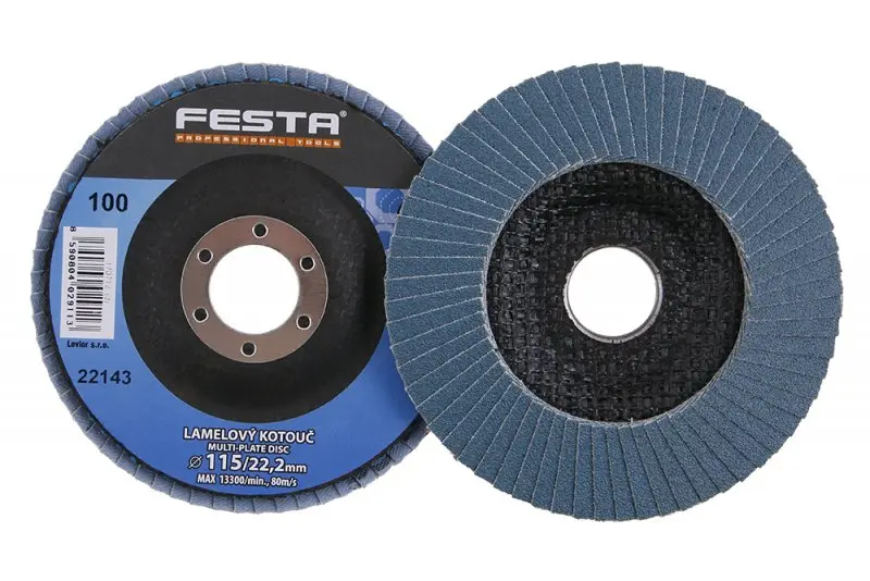 Lamelový kotouč 115mm hr.100 FESTA (L22143)