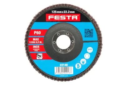 Lamelový kotouč 125mm P 60, FESTA 22146 (L22146)