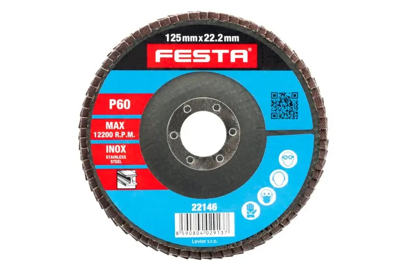 Lamelový kotouč 125mm P 60, FESTA 22146 (L22146)