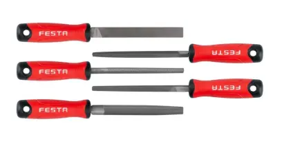Pilníky sada 5ks 150mm, FESTA 22209 (L22209)
