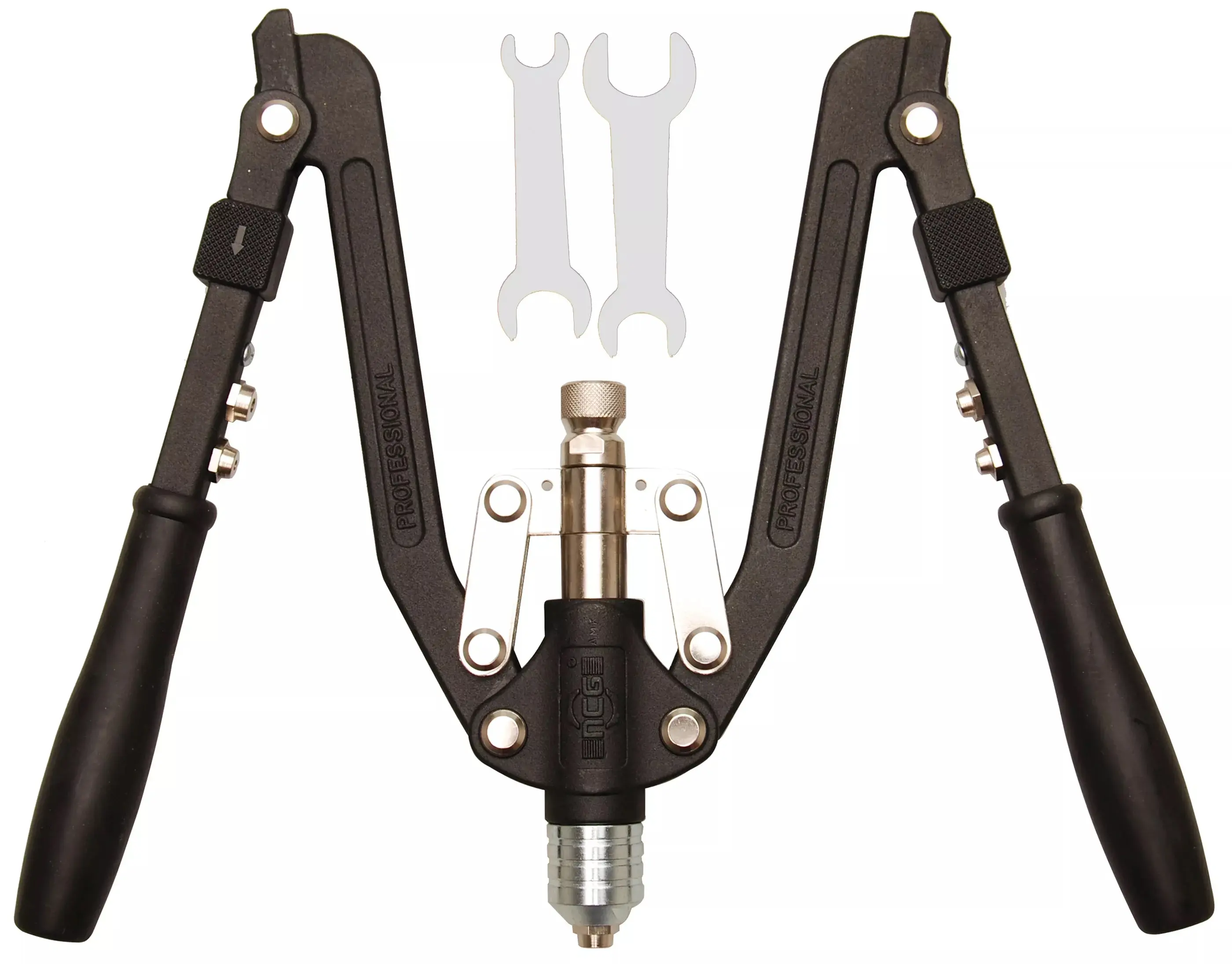 Pákové nýtovací kleště na trhací a maticové nýty 3,2 ÷ 6,4 mm BGS100405-ZANGE (BGS100405-ZANGE)