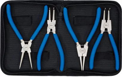 Kleště 175 mm na vnější/vnitřní pojistné kroužky BGS100447. Sada 4 díly (BGS100447)