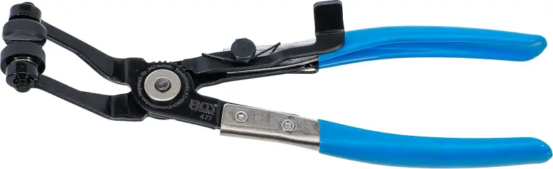 BGS 477 Vyhnuté ráčnové kleště na hadicové spony 220 mm (BGS100477)
