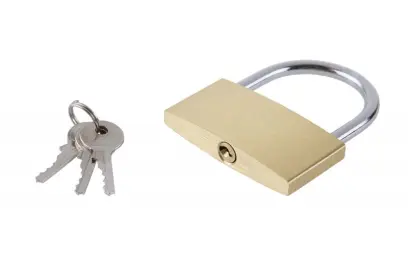 Závěsný zámek 60mm mosaz (L23060)