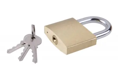 Visací zámek 60mm mosaz zesílený (L23160)