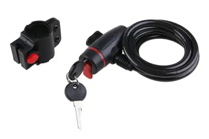 Zámek na kolo 87107 180cm/8mm, Levior 23292 (L23292)