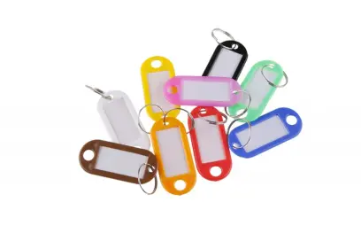 Visačky ke klíčům 100ks (L23390)