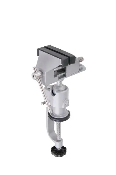 Svěrák modelářský ALU otočný 360 stolní (L23406)