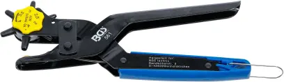 BGS 561 Děrovací kleště 2,0 ÷ 4,5 mm s revolverovou hlavou (BGS100561)