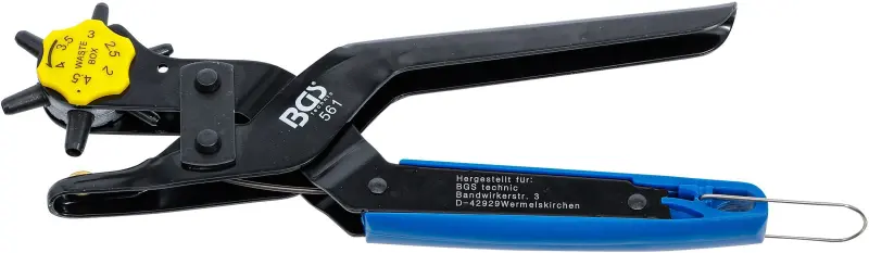 BGS 561 Děrovací kleště 2,0 ÷ 4,5 mm s revolverovou hlavou (BGS100561)