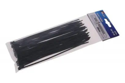 Vázací pásky 200x3.6mm 50ks černá (L23814)